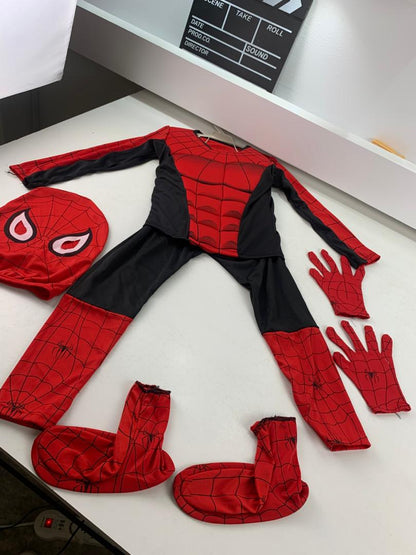 Tenue de Deguisement Spiderman Complet 5PCS Pour Enfants – بدلة سبايدرمان تنزوت