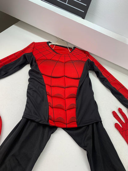 Tenue de Deguisement Spiderman Complet 5PCS Pour Enfants – بدلة سبايدرمان تنزوت