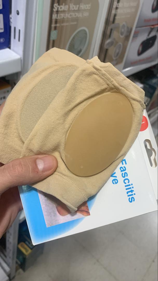 Paire Semelles de pied Soutien de la voûte plantaire en silicone pour fasciite plantaire orthopédique V2 تنزوت