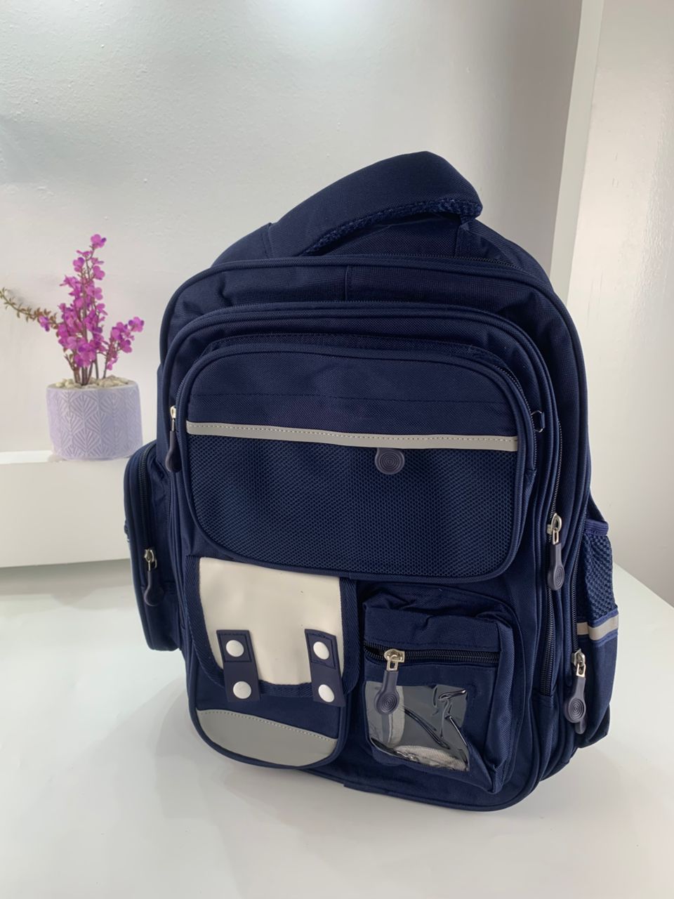 Sac à Dos Enfant pour École primaire de Haute Qualité Bleu – حقيبة ظهر مدرسية للأطفال أزرق تنزوت