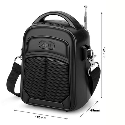 Haut-Parleur Sans Fil avec Qualité Sonore Hi-Fi et Panneau Solaire YG-A20T – مكبر صوت محمول تنزوت