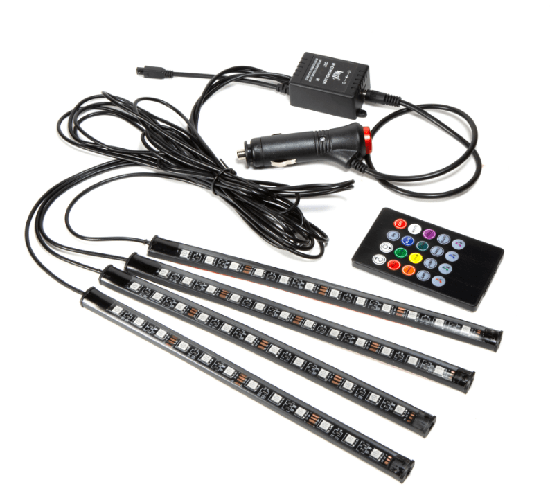 Sound atmosphere lamp 48 LED pour voiture - تنزوت