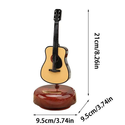 Mini instrument de musique rétro GUITARE, boîte à musique Décoration تنزوت