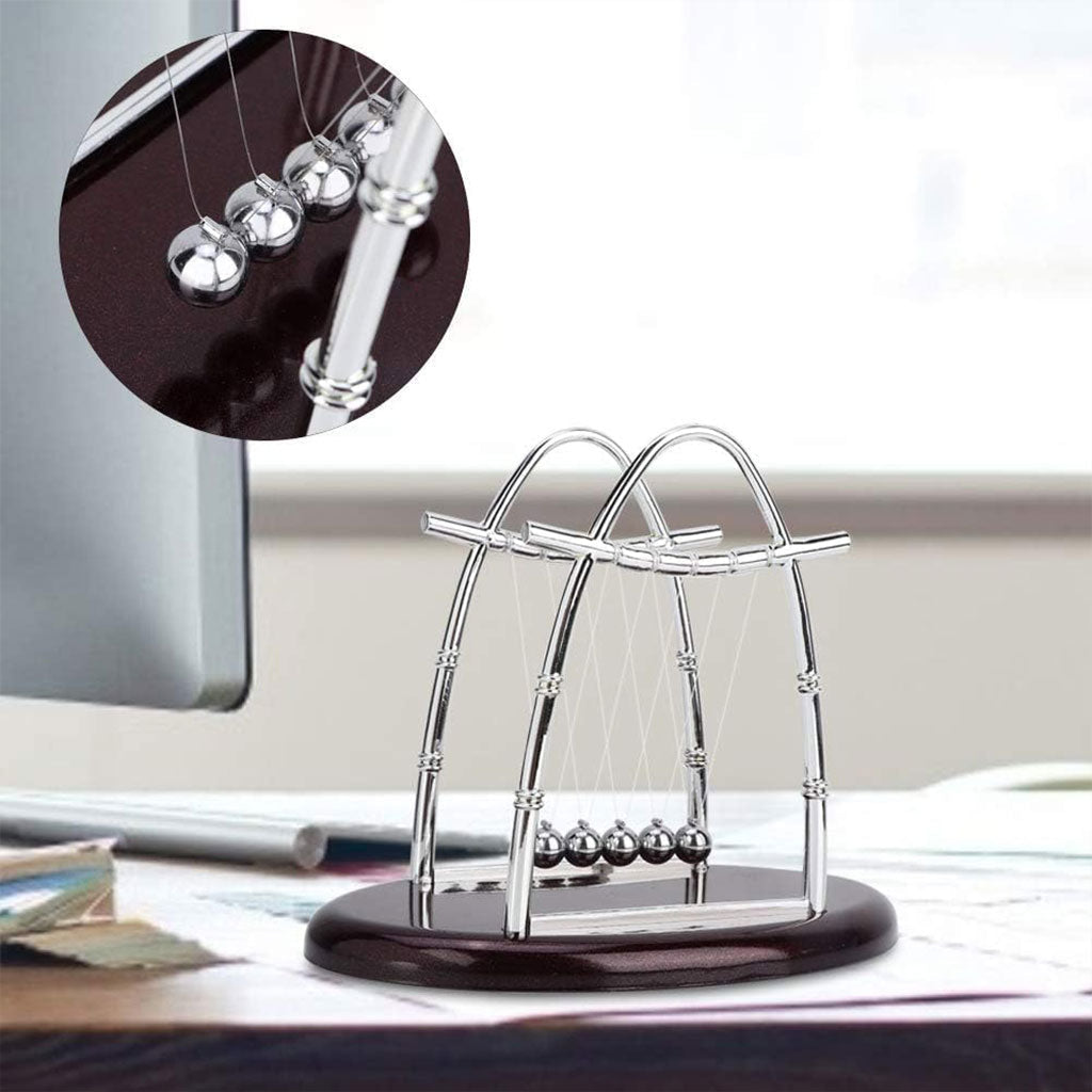 Pendule Newton Balls d'équilibre en acier classique تنزوت