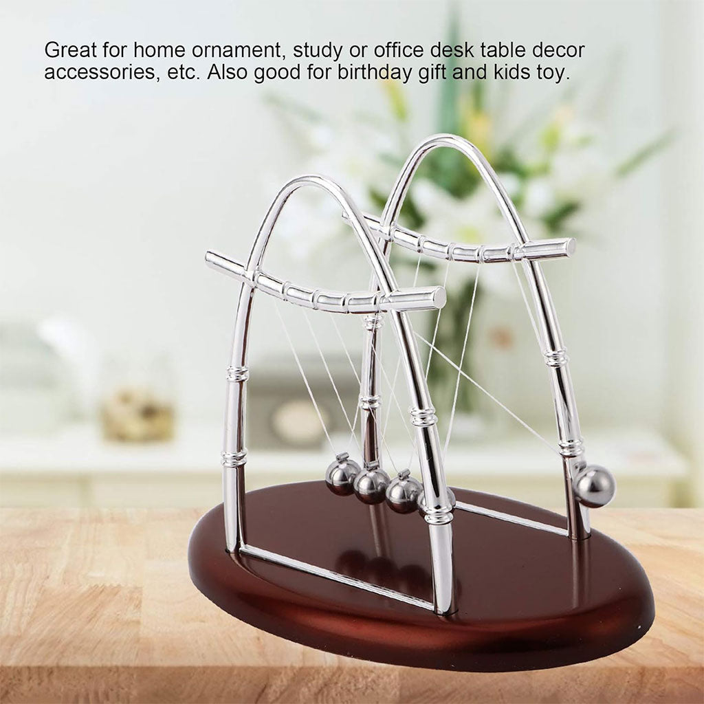 Pendule Newton Balls d'équilibre en acier classique تنزوت