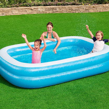 Piscine Gonflable Pour Enfants 262x175x51cm Bestway #54006 تنزوت