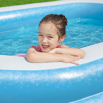 Piscine Gonflable Pour Enfants 262x175x51cm Bestway #54006 تنزوت
