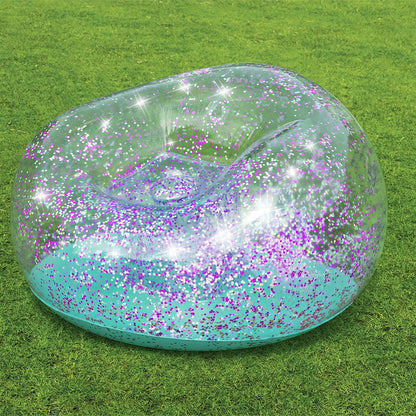 Fauteuil Gonflable Géant Glitter Dream114x112x66 cm Bestway 75115 – أريكة قابلة للنفخ تنزوت