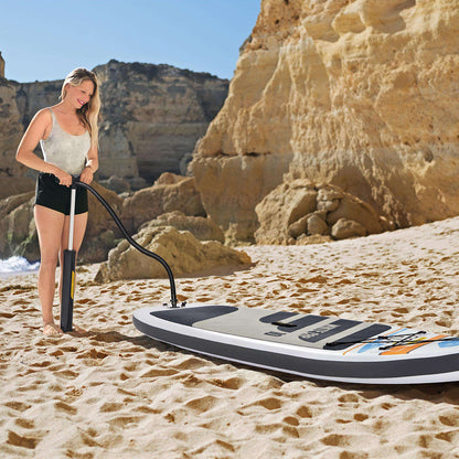 Hydro-Force White Cap Paddle gonflable Avec Pompe À Main Et Sac À Dos Bestway-65342 تنزوت