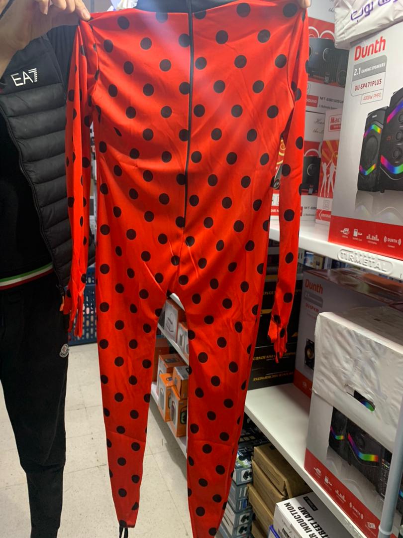 deguisement miraculous ladybug pour fillet 5 - 8 ans تنزوت
