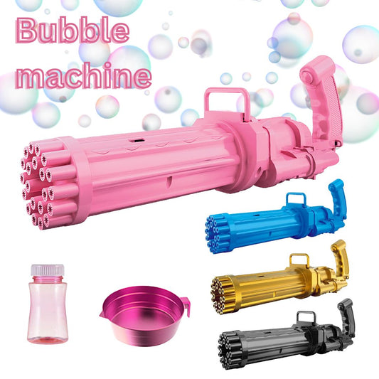 Machine à bulles électrique nouveau style avec 8 trous تنزوت