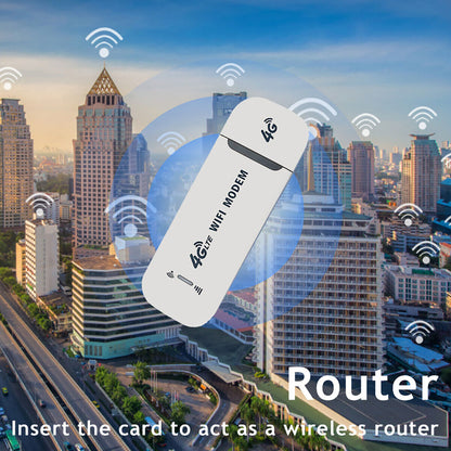 Modem 4G LTE 150 Mbps Adaptateur USB Sans Fil Routeur - تنزوت