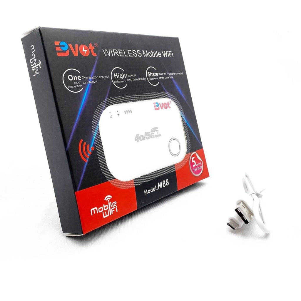 Modem Bvot 4G/5G LTE M88 blanc - تنزوت