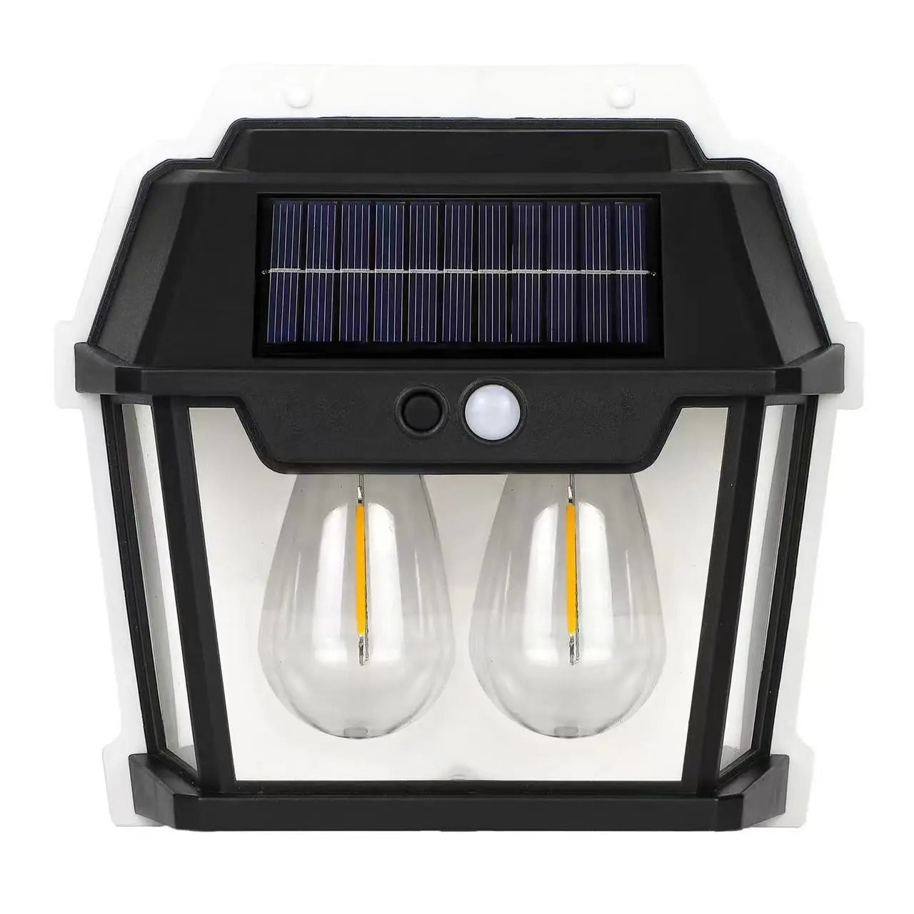 Applique murale solaire étanche pour petite maison, fil Rett à induction, lumière chaude, cour, villa, jardin, extérieur تنزوت