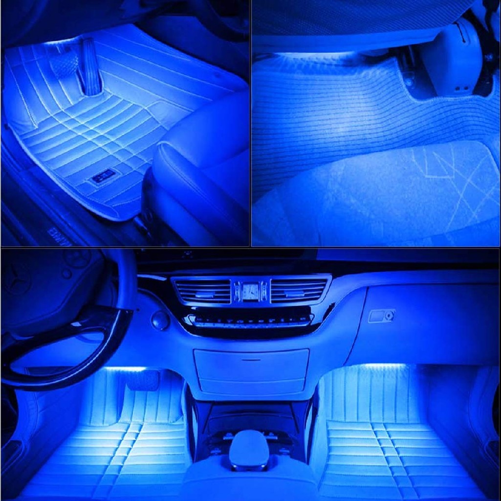 Kit de bandes lumineuses LED pour intérieur de voiture Rgb - تنزوت