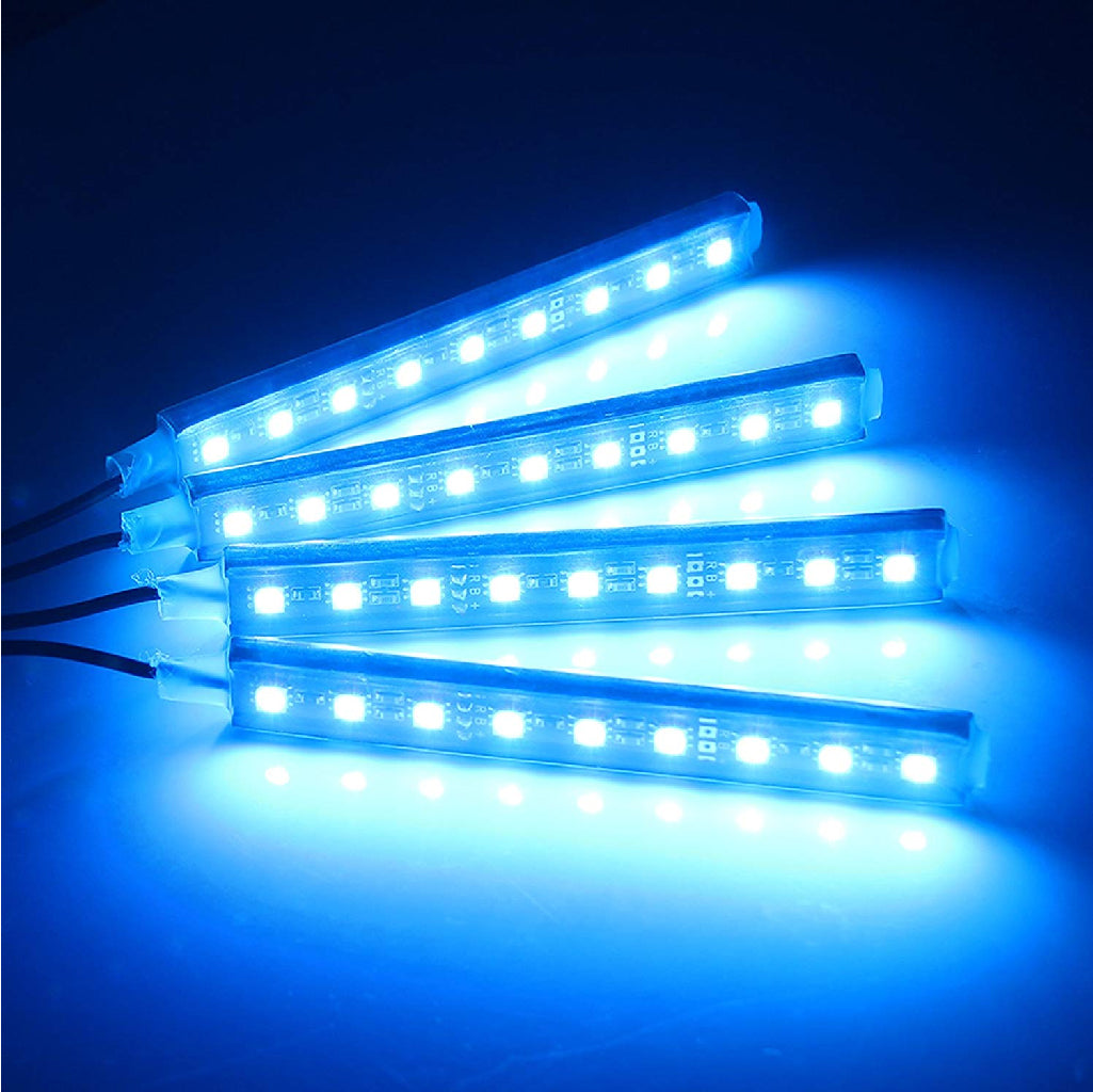 Kit de bandes lumineuses LED pour intérieur de voiture Rgb - تنزوت