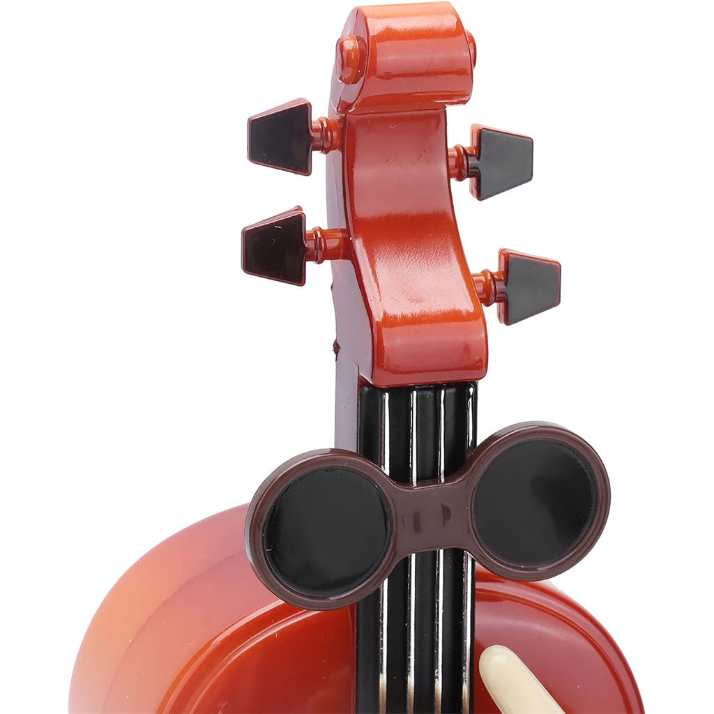Boîte à Musique Décorative en Forme de Violoncelle تنزوت