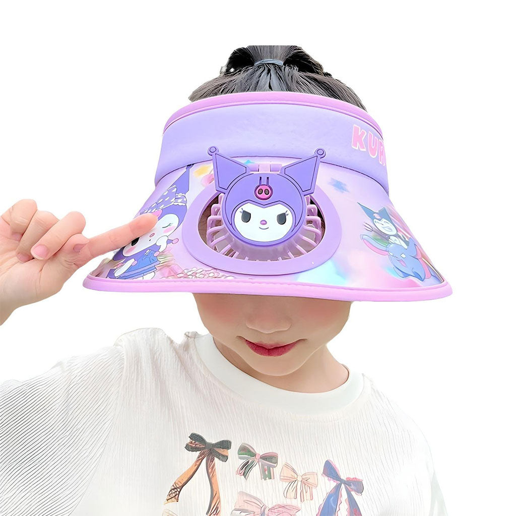 Chapeau d’été pour Enfants avec Ventilateur – قبعة واقية من الشمس مع مروحة تنزوت