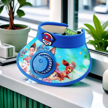 Chapeau d’été pour Enfants avec Ventilateur – قبعة واقية من الشمس مع مروحة تنزوت