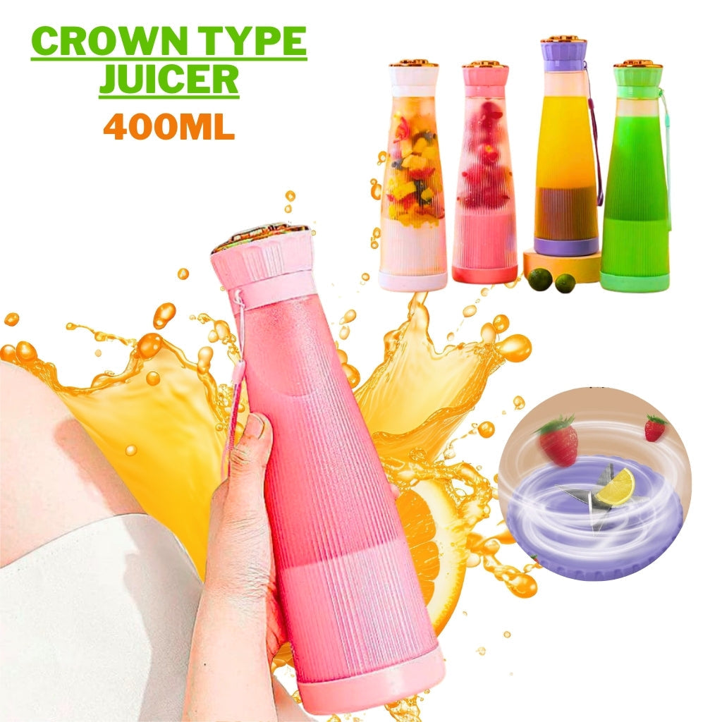 Blender Portable CROWN TYPE Juicer 400 ML تنزوت