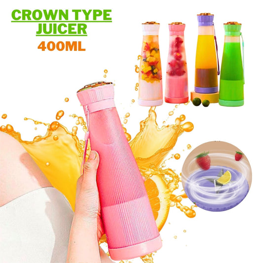 Blender Portable CROWN TYPE Juicer 400 ML تنزوت