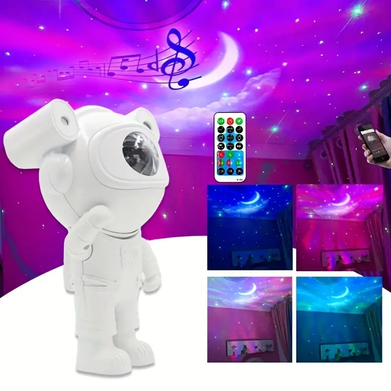 Projecteur d’astronome de ciel étoilé galaxie Bleutooth avec télécommande - تنزوت