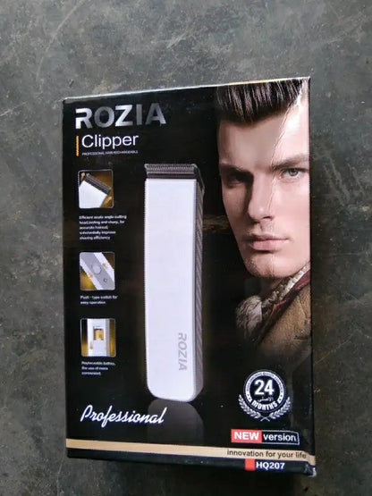 Rozia Tondeuse Cheveux et barbes Rechargeable Sans fil HQ207 - تنزوت