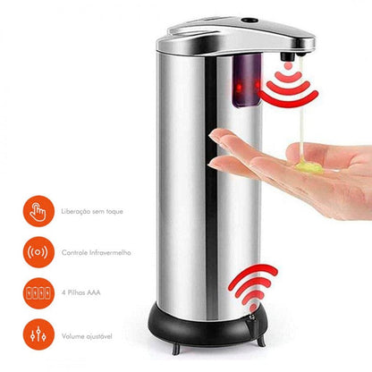 Distributeur automatique de savon liquide avec capteur infrarouge intelligent 250 ML تنزوت