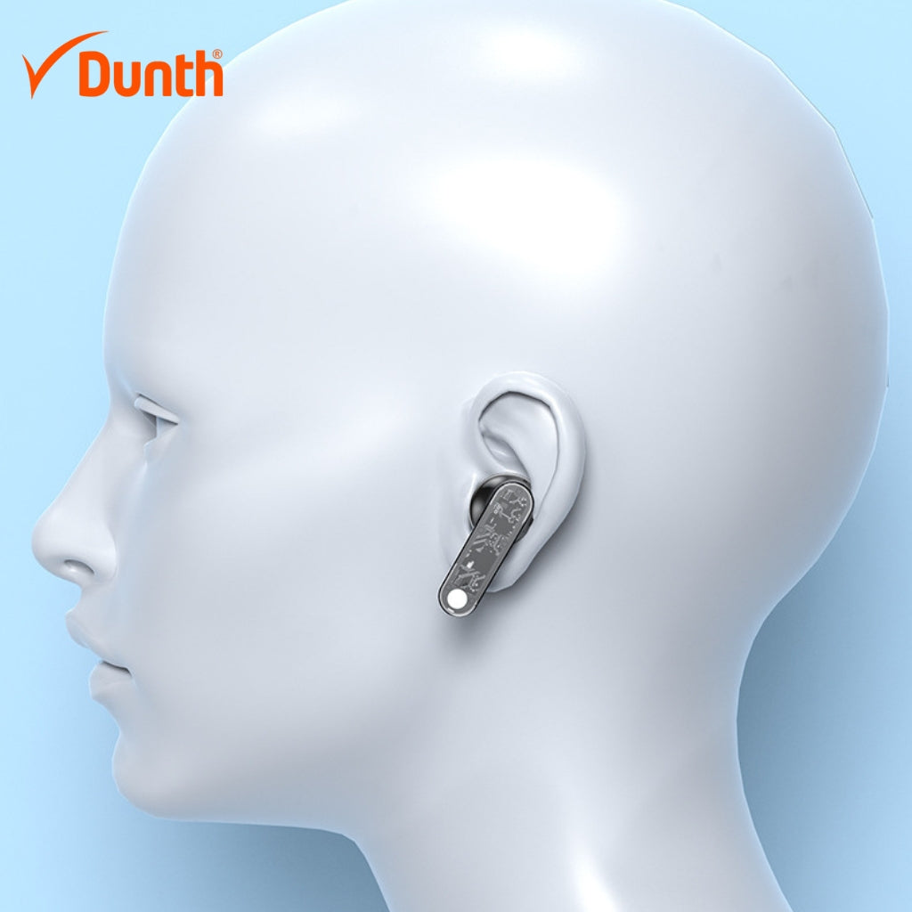 Écouteurs sans fil bluetooth, écouteur mains libres, couleur noir DUNTH DU-T151 - تنزوت