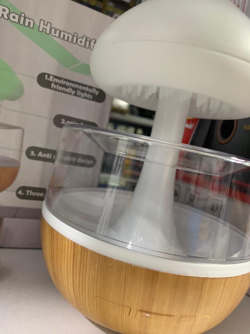 Humidificateur créatif en forme de nuage de pluie 7 couleurs 280ml - تنزوت