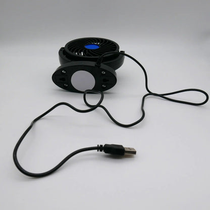 Ventilateur électrique 12V pour tableau de bord de voiture, rotatif à 360 degrés - تنزوت