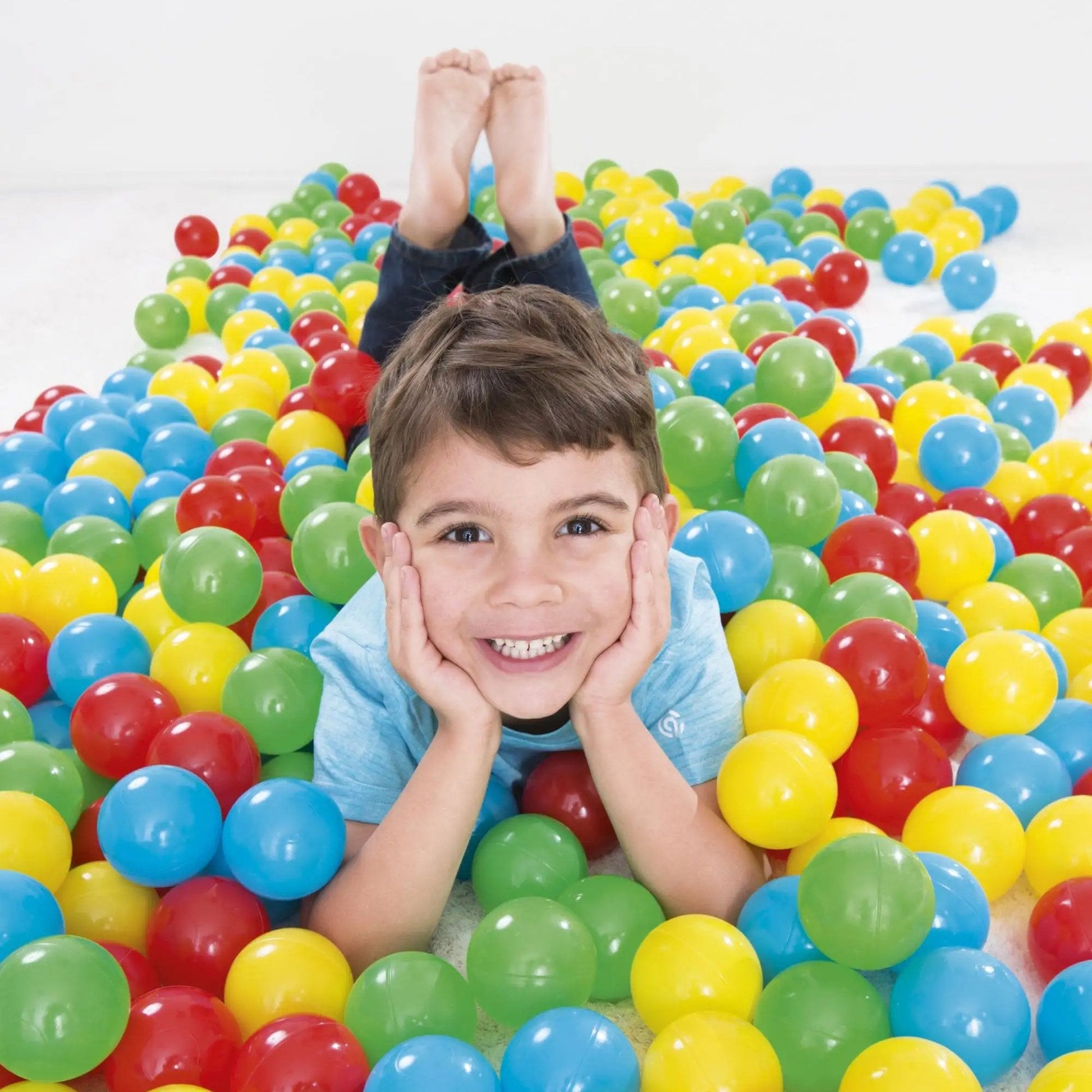 Sac de 50 balles De Jeux multicolore avec Diamètre 75 Mm تنزوت