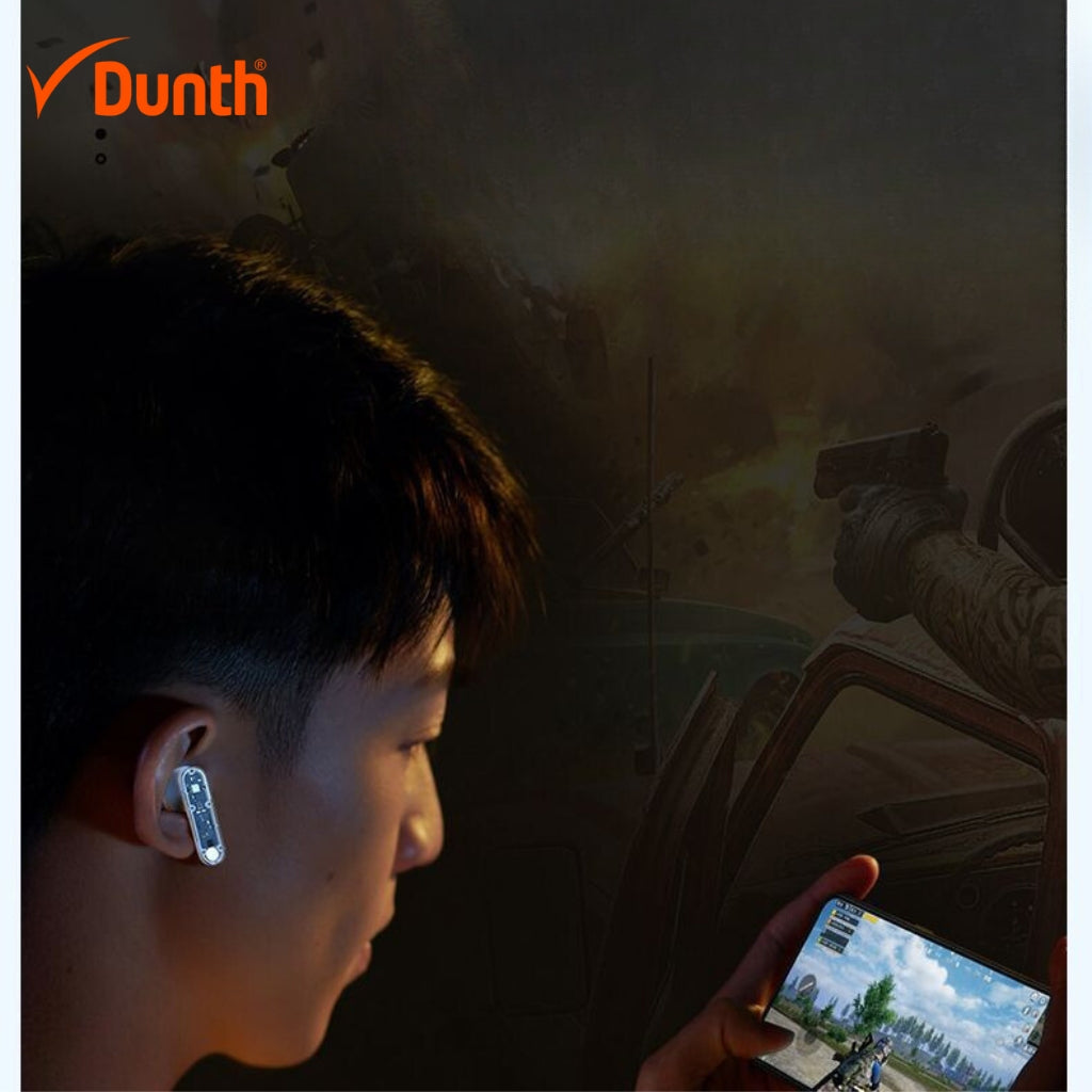 Écouteurs sans fil bluetooth, écouteur mains libres, couleur noir DUNTH DU-T151 - تنزوت