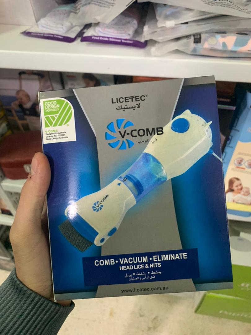 Comb Peigne Anti-Poux Électrique &amp; Nettoyeur Cheveux
