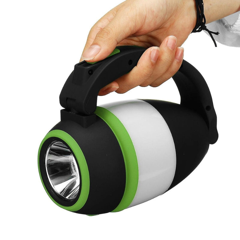 Lampe de poche 3 en 1 , bureau et camping 180 réglable , 3 modes, rechargeable avec fonction batterie externe تنزوت
