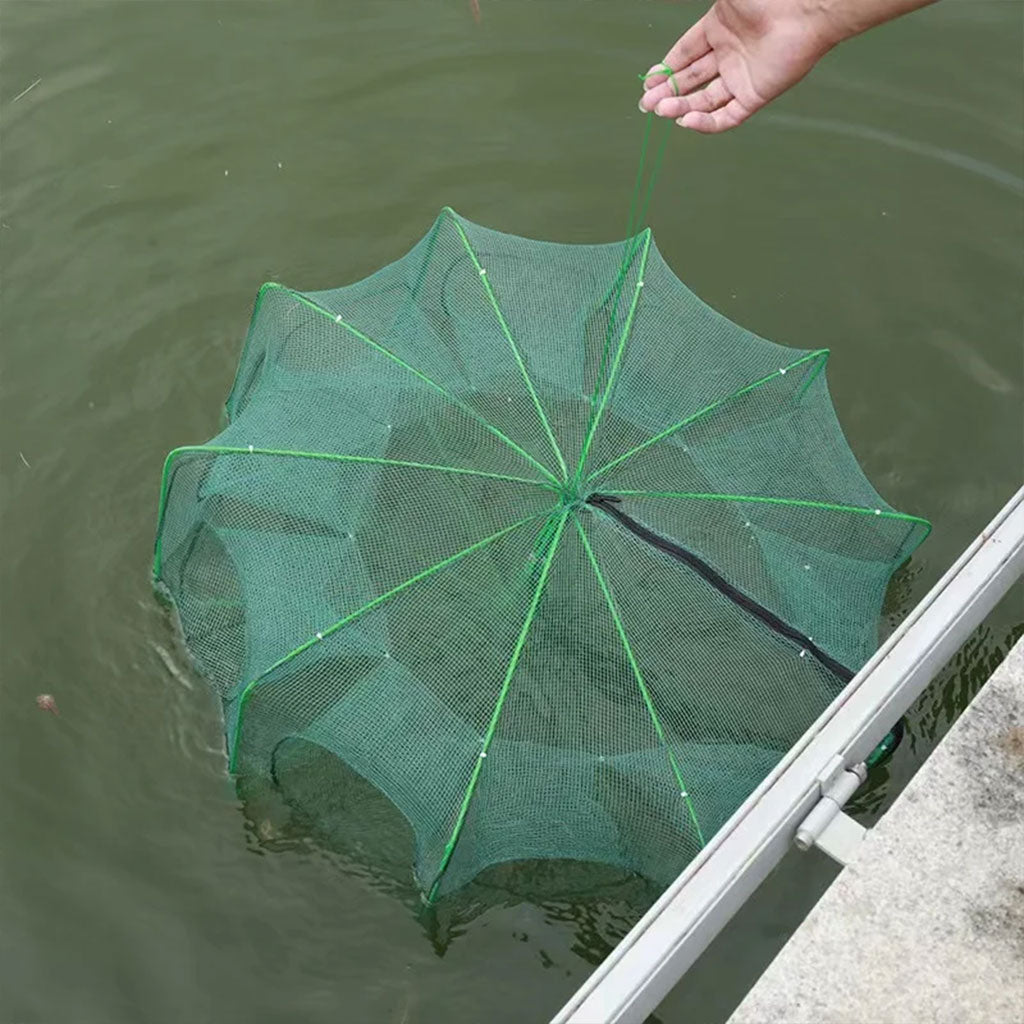 Piège de Pêche Poissons 8 Trous Facile a Installer 80cm تنزوت
