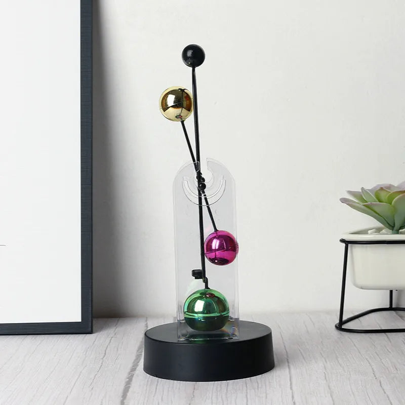 Boule d'équilibre de bureau à mouvement perpétuel,décor anti-stress تنزوت