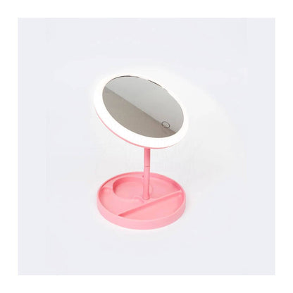 Miroir de maquillage de bureau avec lampe تنزوت