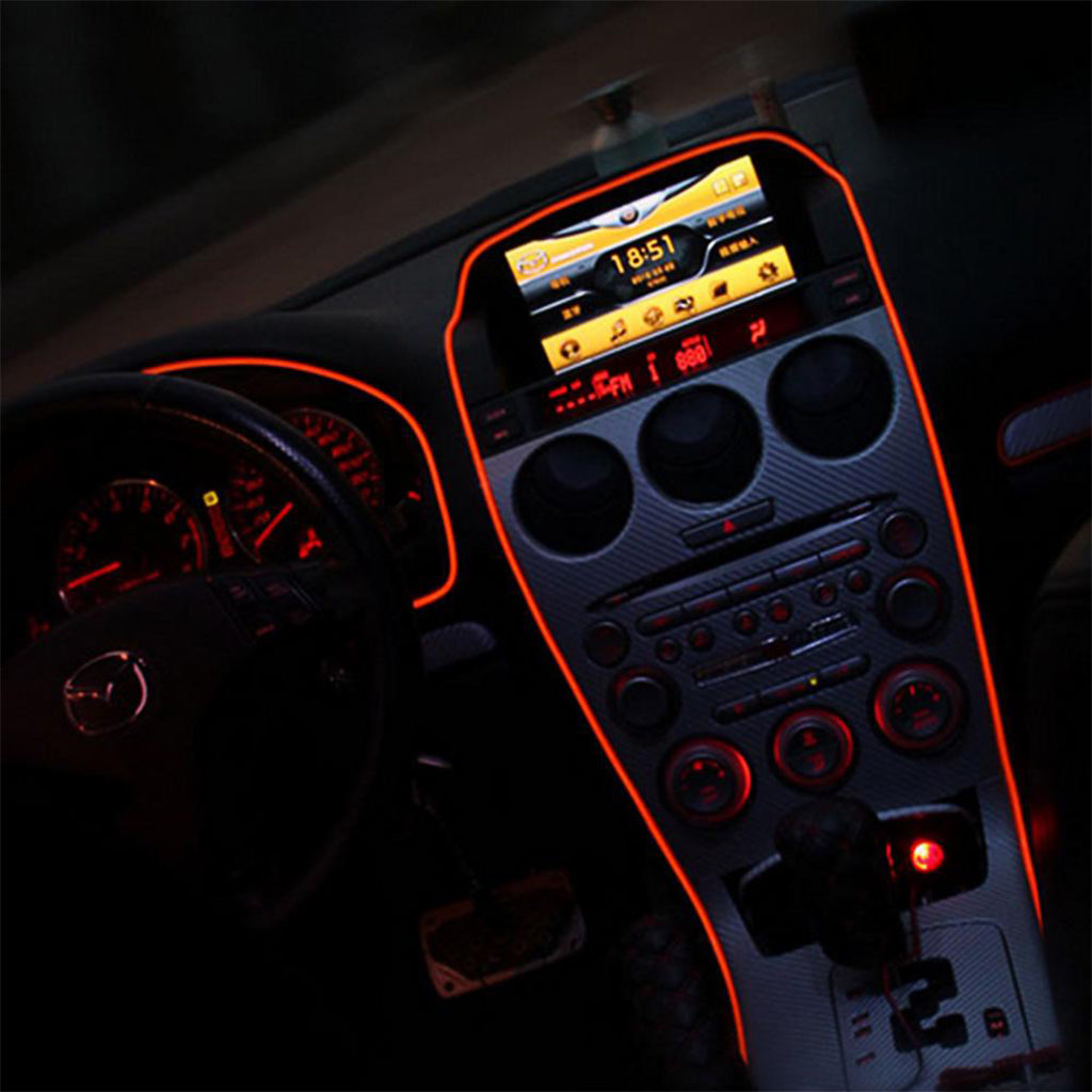 Cable Lumineux De Décoration Pour Salon De Voiture CCLL - تنزوت