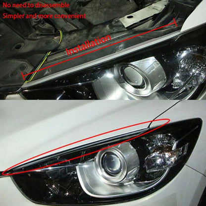 Feux de Jour LED Et Clignotant 2Pcs Pour Phares de Voiture 60cm - تنزوت