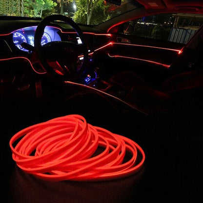 Cable Lumineux De Décoration Pour Salon De Voiture CCLL - تنزوت