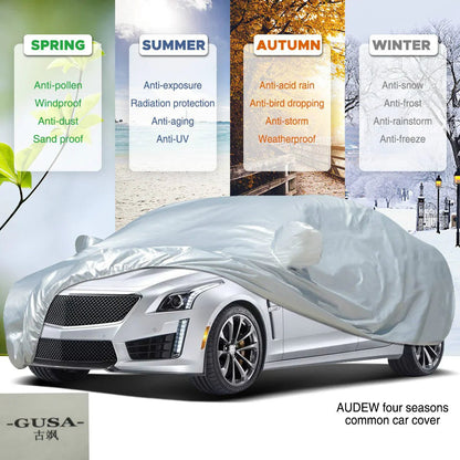 Bâche Auto Housse de Protection 4 Saisons (Tout types de voiture) /M/L/XL - تنزوت