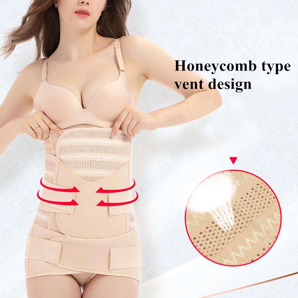 Ceinture 3PCS de récupération du corps apres l'accouchement - حزام استعادة الجسم بعد الولادة مكون من 3 قطع تنزوت
