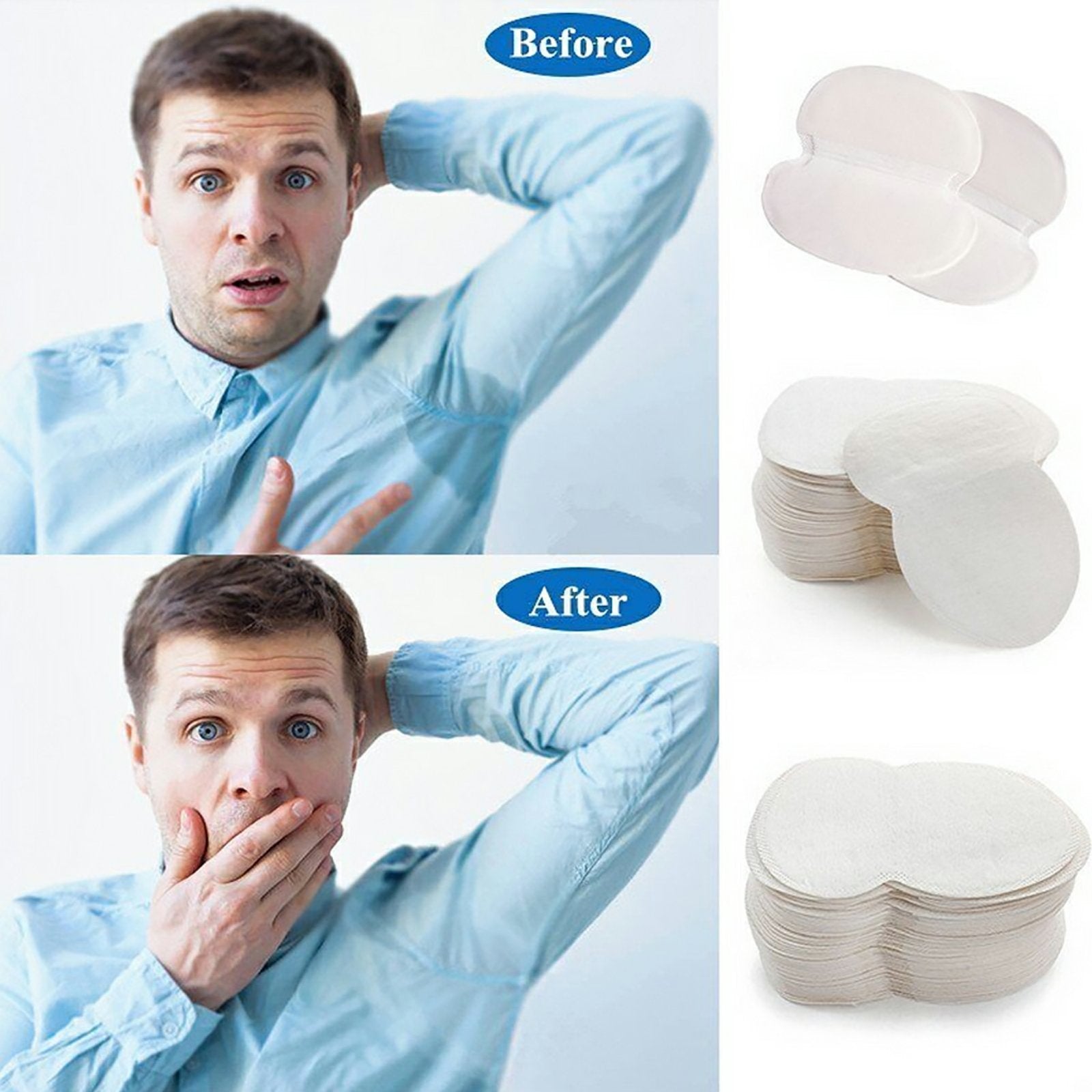 Ensemble 10PCS Protège-Aisselles De Sueur تنزوت