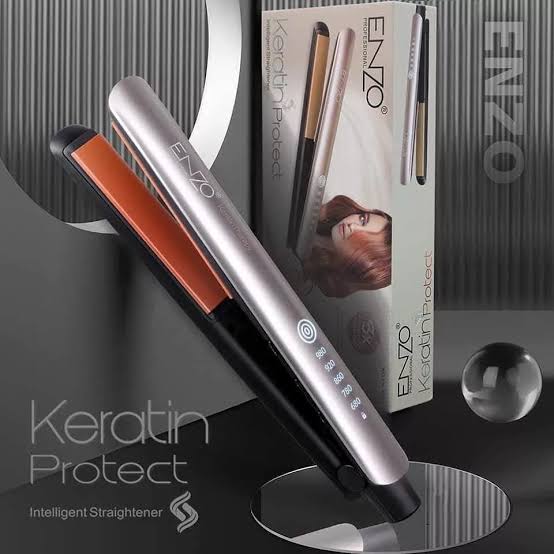 Lisseur Cheveux en Ceramique Keratin Protect | ENZO PROFESSIONAL تنزوت