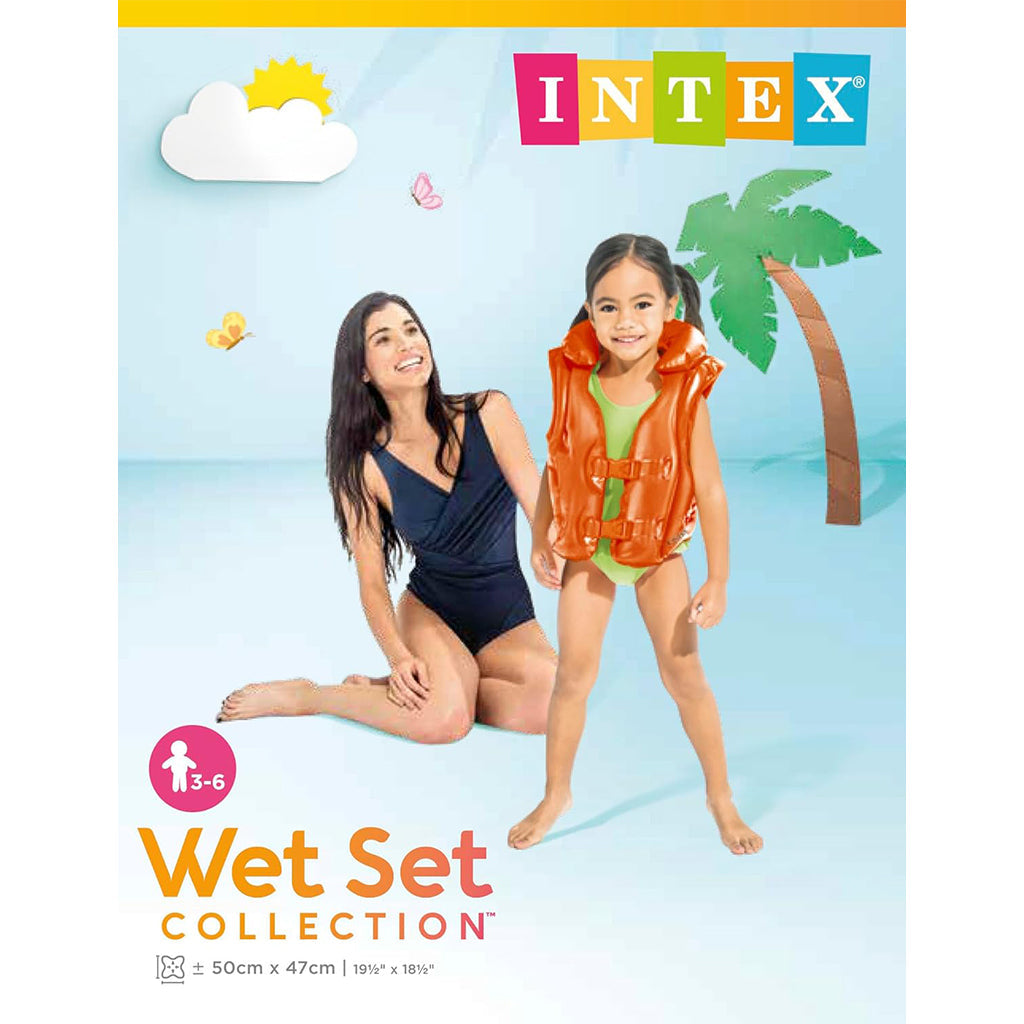Gilet de natation Deluxe pour enfants INTEX 58671EU – سترة سباحة للأطفال تنزوت