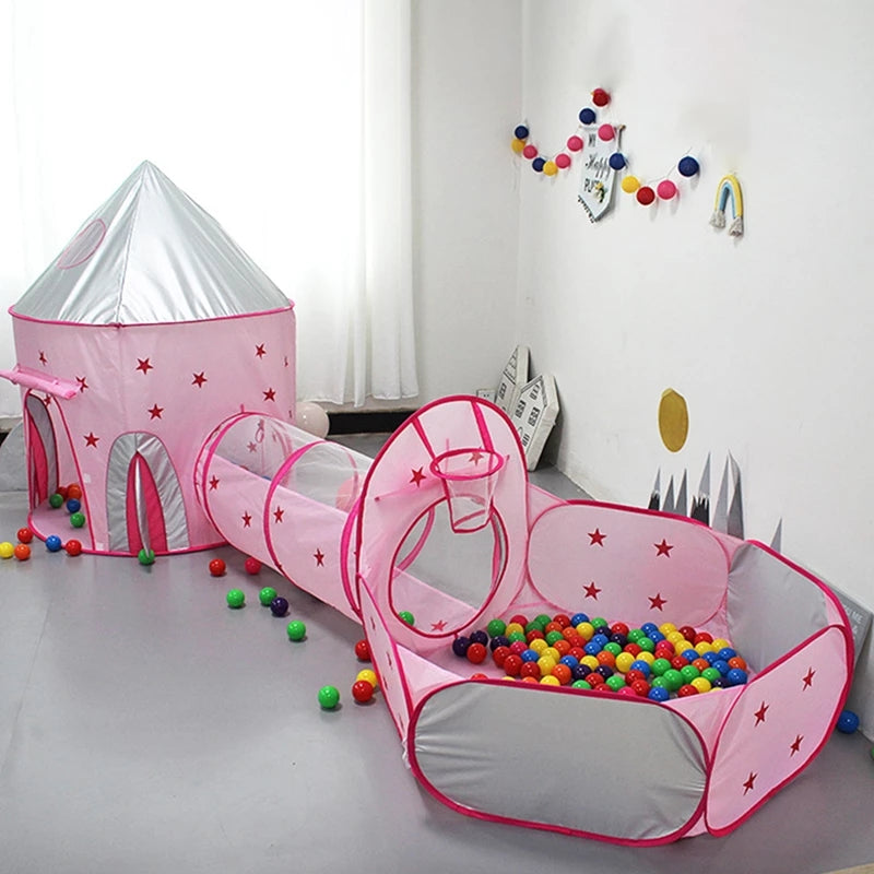 Tente-de-jeu-3-pi-ces-pour-enfants-Ch-teau-et-Tunnel-avec-piscine-خيمة-ترفيهية-للأطفال.png