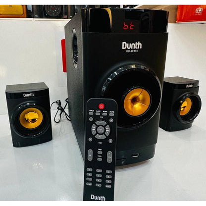 Haut Parleur Multimédia 2.1 BT/AUX/USB/FM radio DUNTH DU-SP438 - تنزوت