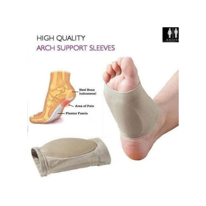 Paire Semelles de pied Soutien de la voûte plantaire en silicone pour fasciite plantaire orthopédique V2 تنزوت