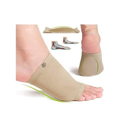 Paire Semelles de pied Soutien de la voûte plantaire en silicone pour fasciite plantaire orthopédique V2 تنزوت